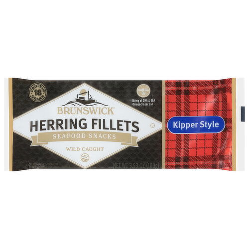 Brunswick Kipper Style Herring Fillets
