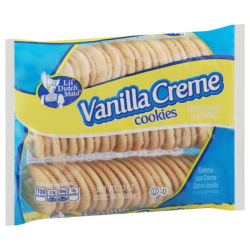Lil Dutch Maid Cookies, Vanilla Cream