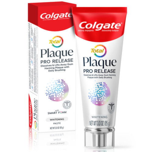 Colgate Total Plaque Pro Release Whitening Toothpaste