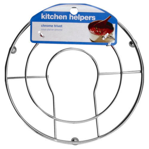 Kitchen Helpers Trivet, Chrome