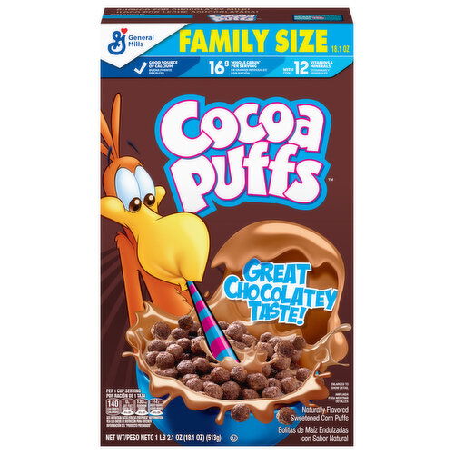 Cocoa Puffs Corn Puffs Family Size