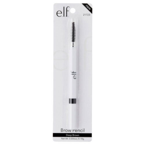 e.l.f. Brow Pencil, Instant Lift, Deep Brown 21723