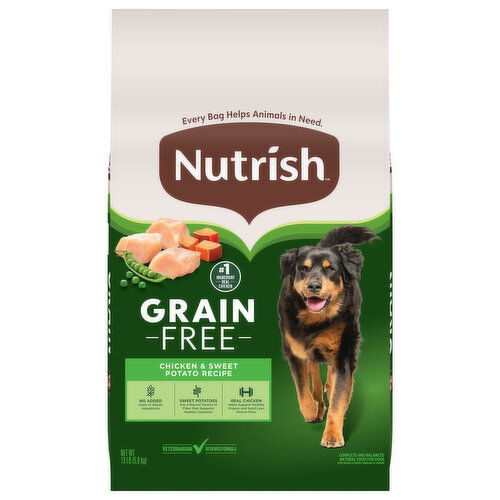 Nutrish Grain Free Chicken & Sweet Potato Recipe Dog Food