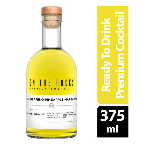On The Rocks Tres Generaciones Jalapeño Pineapple Margarita
