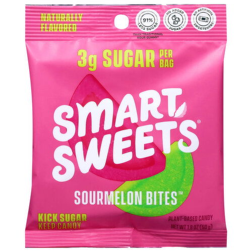 SmartSweets Candy, Sourmelon Bites