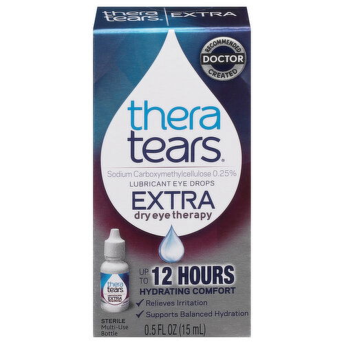 Thera Tears Extra Dry Eye Therapy Lubricant Eye Drops