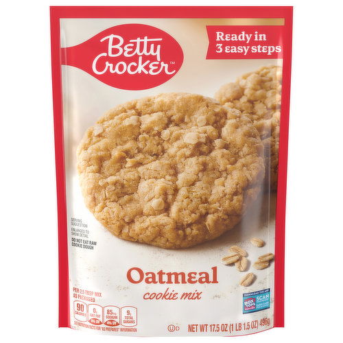 Betty Crocker Cookie Mix, Oatmeal