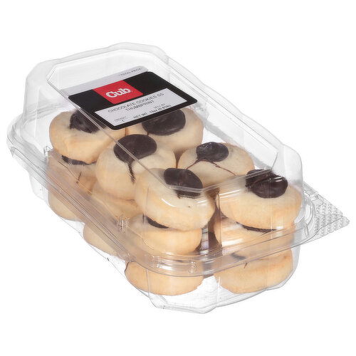 Cub Chocolate Thumbprint Cookies