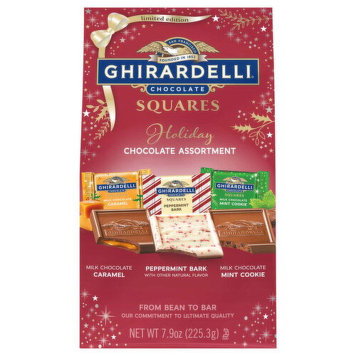 Ghirardelli Chocolate, Squares, Holiday, Assortment