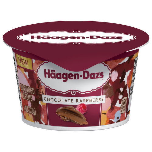 Haagen-Dazs Cultured Creme, Chocolate Raspberry