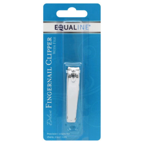 Equaline Fingernail Clipper, Deluxe, with File