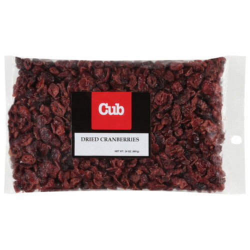 Cub Cranberries, Dried