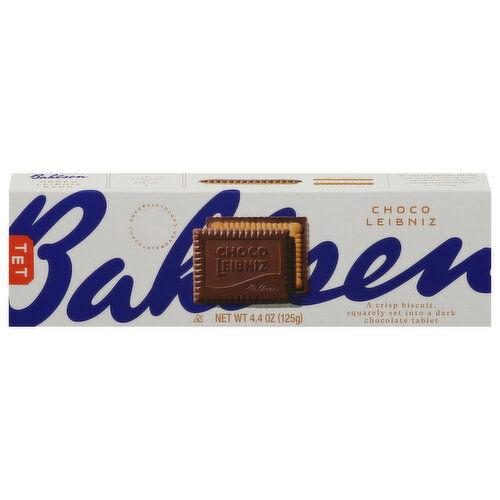 Bahlsen Choco Leibniz Biscuit, Dark Chocolate