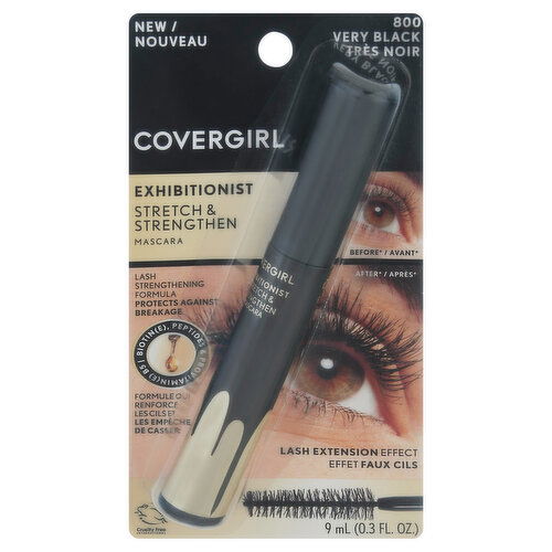 CoverGirl Mascara, Very Black 800