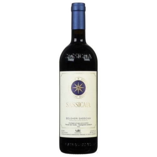 Sassicaia Red Wine, Bolgheri Sassicaia