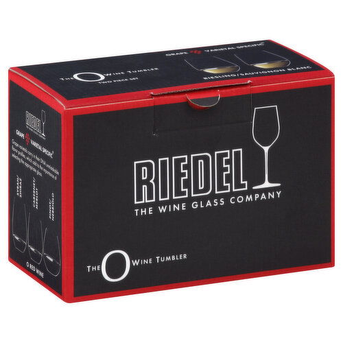 Riedel The O Wine Tumbler Glasses, Riesling/Sauvignon Blanc