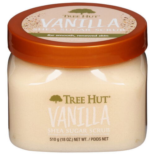 Tree Hut Sugar Scrub, Shea, Vanilla