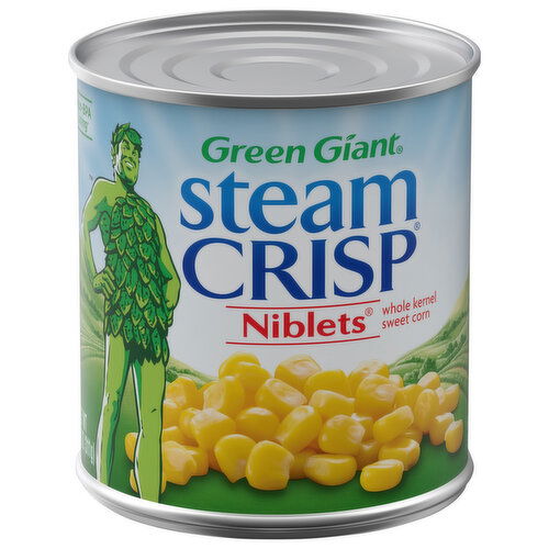 Green Giant Steam Crisp Sweet Corn, Whole Kernel, Niblets