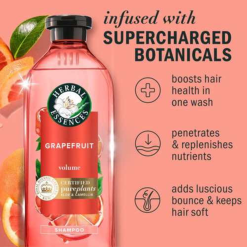 Herbal Essences PurePlants Grapefruit Shampoo, 13.5 l oz
