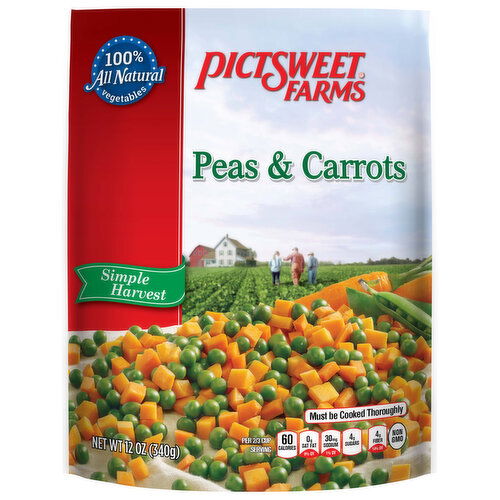 Pictsweet Farms Simple Harvest Peas & Carrots