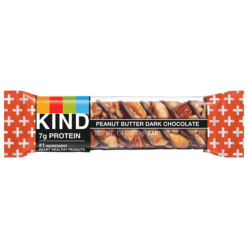 Kind Bar, Peanut Butter Dark Chocolate