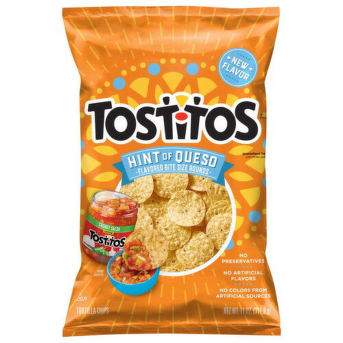 Tostitos Tortilla Chips, Hint of Queso