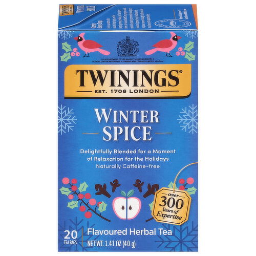 Twinings Herbal Tea, Winter Spice, Tea Bags