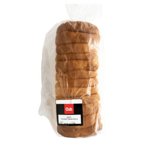 Cub Bakery Finger Rolls 12 Count