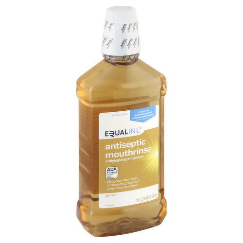 Equaline Mouthrinse, Antiseptic, Amber