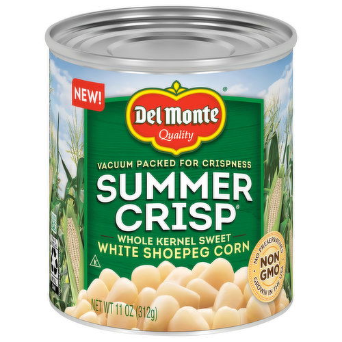 Del Monte Summer Crisp Corn White Shoepeg