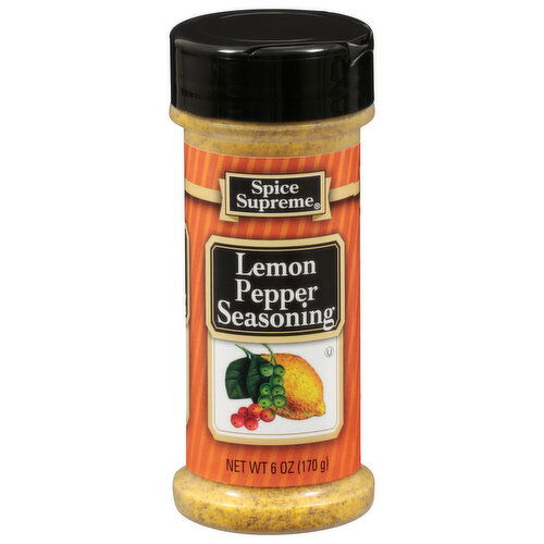 Spice Supreme Seasoning, Lemon Pepper