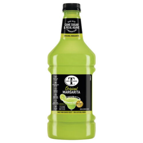 Mr & Mrs T Non-Alcoholic Mix, Margarita, Original