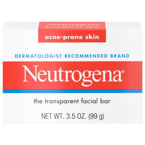 Neutrogena Facial Bar, The Transparent, Acne-Prone Skin