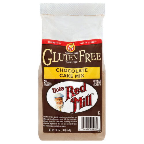 Bob's Red Mill Gluten Free Cake Mix, Chocolate