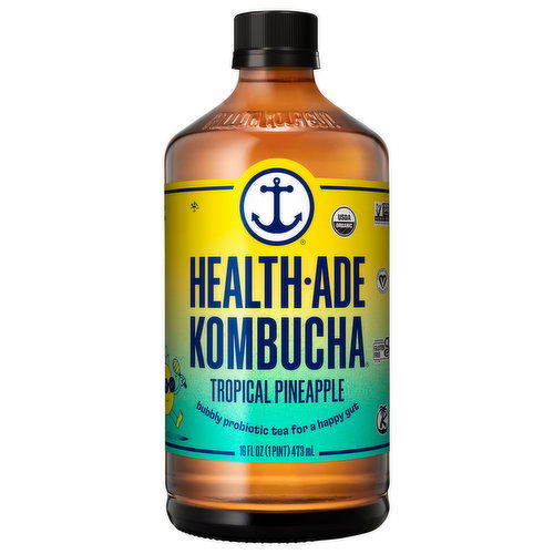 Health-Ade Kombucha, Tropical Pineapple