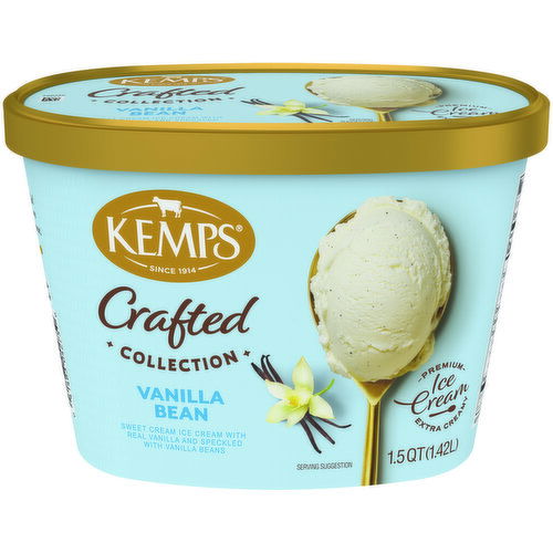 Kemps Crafted Collection Crafted Collection Vanilla Bean Ice Cream