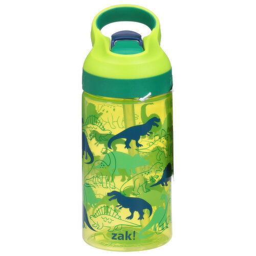 Zak! Everyday Smiles Sipper Bottle, Dino Camo, 16 Ounce