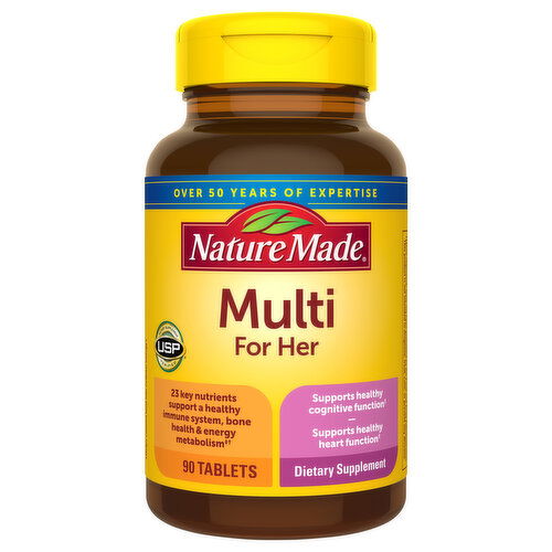 Nature Made Multivitamin, for Her, Tablets