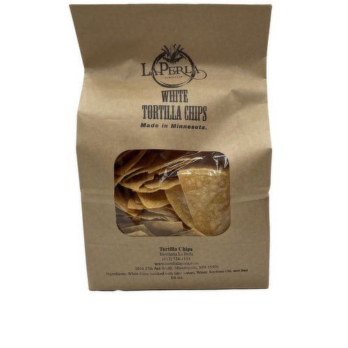 La Perla White Corn Tortilla Chips