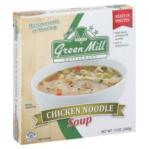 Green Mill Soup, Chicken Noodle