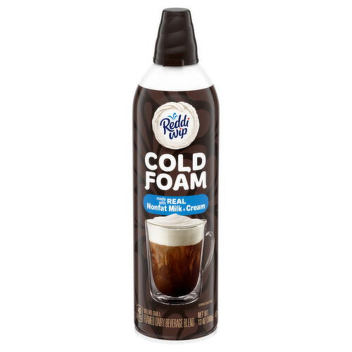 Reddi Wip Cold Foam Foamed Dairy Beverage Blend