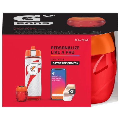 Gatorade Thirst Quencher Concentrate, Fruit Punch, Pods