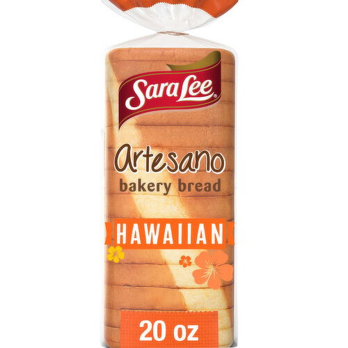 Sara Lee Artesano Shelf-Stable Hawaiian Sweet Pre-sliced Bread, 20 oz