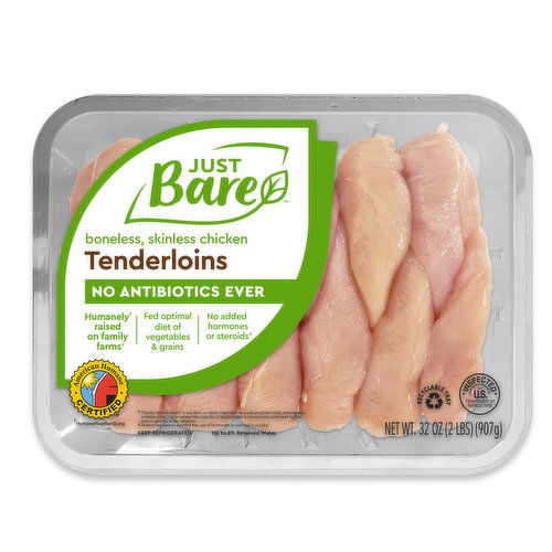 Just Bare® Boneless Skinless Chicken Tenders Family Pack