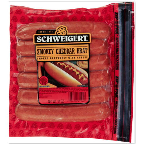 Schweigert Smokey Cheddar Brat 