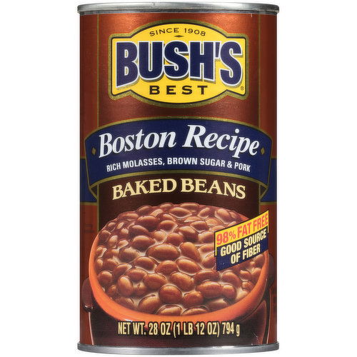 Bush's Best Baked Beans, Boston Recipe