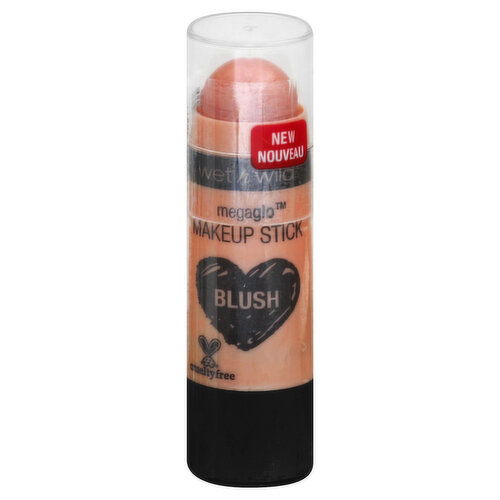 Wet n Wild MegaGlo Makeup Stick, Blush, Peach Bums 801A