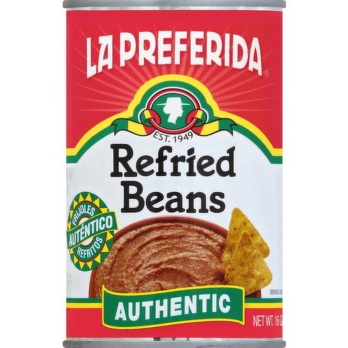 La Preferida Refried Beans, Authentic