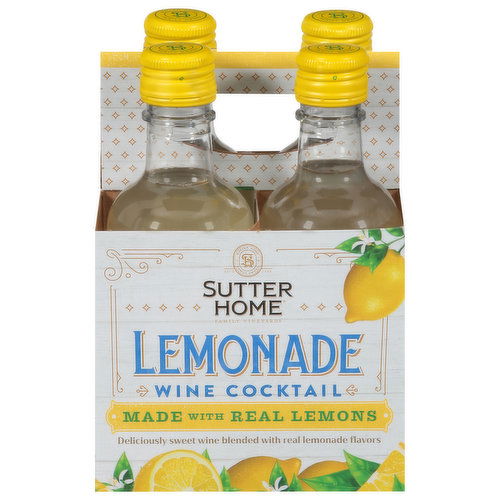 Sutter Home Wine Cocktail, Lemonade