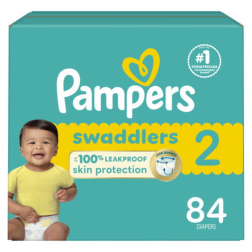 Pampers Swaddlers Swaddlers Diaper Size 2 84 Count